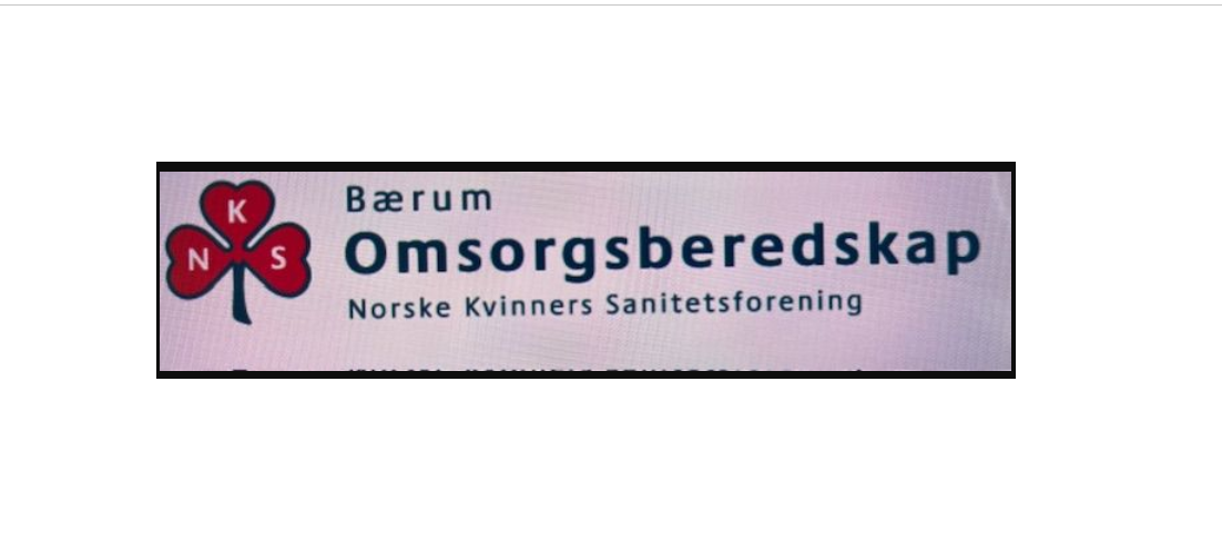 Logo Bærum Omsorgsberedskap Sanitetskvinnene