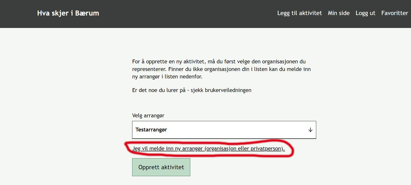 Hva skjer brukerguide steg 2
